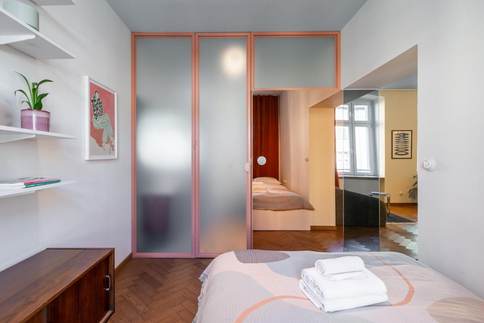 Stylowy Apartament W Centrum - Opolska Katowice Luaran gambar